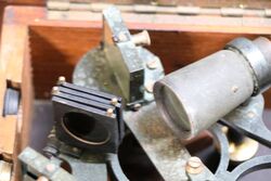 Vintage Heath and Co Hezzanith Sextant Certified 1944 