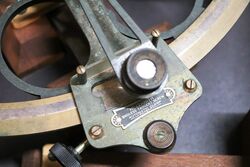 Vintage Heath and Co Hezzanith Sextant Certified 1944 