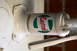 Vintage Castrol Z Motor Oil Hi Boy Oil Dispenser 