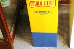 Vintage Golden Fleece Ram on Bone Hi Boy Oil Dispenser 
