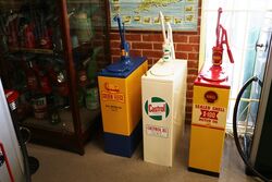 Vintage Shell X100 Hi Boy Oil Dispenser 