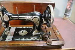 Antique Boxed Sewing Machine No1879334