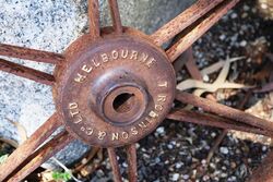 Antique Garden Jewellery T Robinson and Co Rivetted Wheel