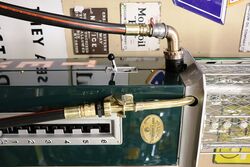 Vintage Gilbert and Barker 6 Gallon Manual Petrol Pump