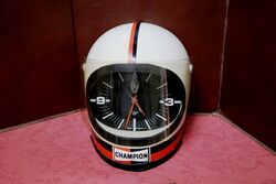 Spendia Paris Champion Helmet Wall Clock Retailers Display 