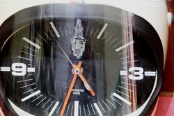 Spendia Paris Champion Helmet Wall Clock Retailers Display 