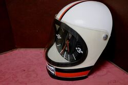Spendia Paris Champion Helmet Wall Clock Retailers Display 