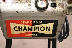 Vintage Champion Spark Plug CleanerTester on Stand 