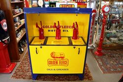 Vintage 3 Pump Bread Bin with Sliding Drop Door 