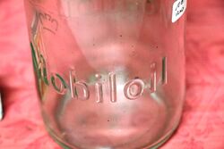 Genuine Vintage Mobiloil 10 Oil Bottle Rack 