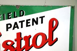 Vintage Castrol Wakefield Z Enamel Advertising Sign 