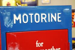 Vintage Priceand39s Motorine Motor Oil 4gal Drum Storage Cabinet 