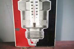 Vintage Champion Spark Plugs Thermometer 
