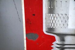 Vintage Champion Spark Plugs Thermometer 