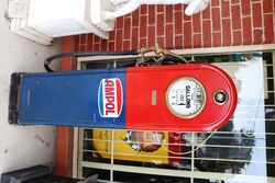 Vintage Wayne AS70 Bullseye Unrestored Petrol Pump