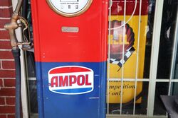 Vintage Wayne AS70 Bullseye Unrestored Petrol Pump