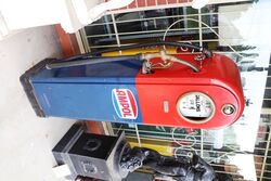 Vintage Wayne AS70 Bullseye Unrestored Petrol Pump