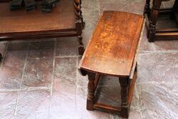 Small Early C20th Oak Gateleg Table 