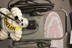 Rare Vintage Michelin Bibendum Trolley Compressor 