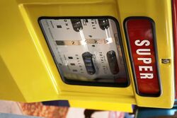 1960and39s Wayne 605 Double Petrol Pump in Shell Livery 