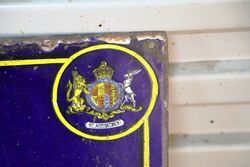Antique Rowntreeand39s Chocolates Enamel Advertising Sign 