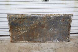 Antique Nugget Boot Polish Enamel Advertising Sign 