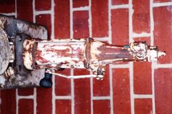 Early Vintage Hi Boy Garage Oil Dispenser 
