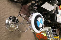 Adjustable GarageBar Stool BMW 