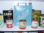 SELECTION OF 2 GAL TINS AND OTHERS    AUTO 76