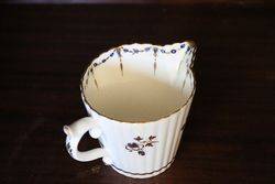 18th Century Caughley Porcelain Fluted Creamer C188595 