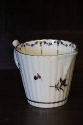 18th Century Caughley Porcelain Fluted Creamer C188595 