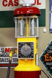 1920and39S BOUTILLON Clock Face Manual Petrol Pump