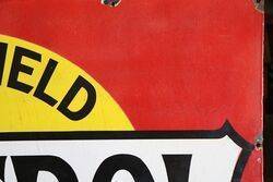 1920s Castrol Wakefield Motor Oil Enamel Sign 