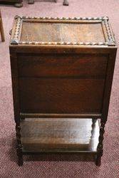 1930and39s Oak Sewing Box 