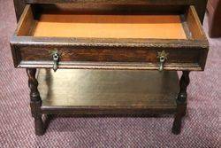 1930and39s Oak Sewing Box 