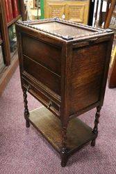 1930and39s Oak Sewing Box 