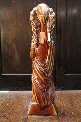 1968 Ezra Brooks Indian Figure Whiskey Decanter  