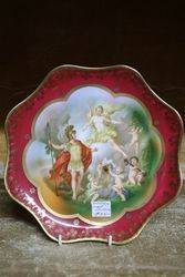 19th Century Austrian China Plate  