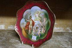 19th Century Austrian China Plate  