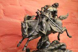 19th Century Bronze +quotThe Death Of Charles The Bold+quot