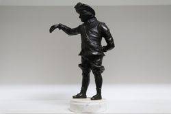 19th Century Bronze Figure Of The Festive Cavalier 