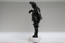 19th Century Bronze Figure Of The Festive Cavalier 