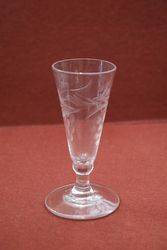 19th Century Dwarf Ale Glass 