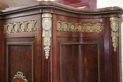 19th Century French Armoire Display Cabinet   