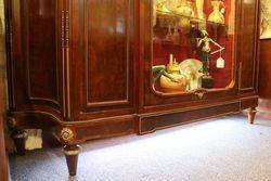 19th Century French Armoire Display Cabinet   