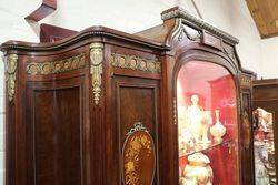 19th Century French Armoire Display Cabinet   