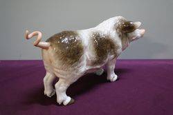 19th Century German Porcelain Wild Boar Bavaria  C1880 