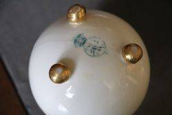 19th Century Worcester 2 Handle Vase 