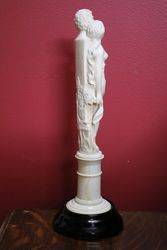 19th  Century Carved Ivory Figure  