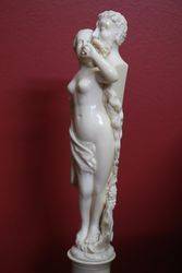 19th  Century Carved Ivory Figure  